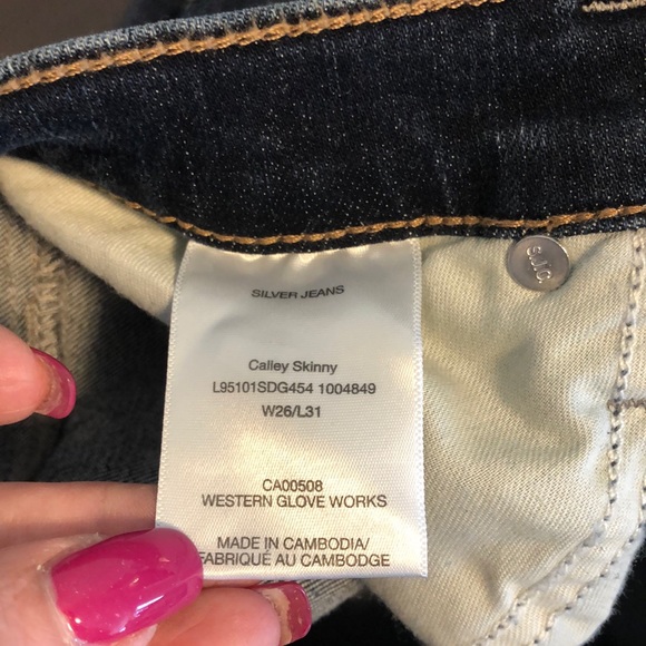 NWT high rise skinny Calley jean - Picture 7 of 10